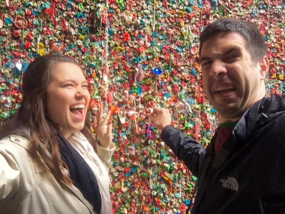 Gum Wall In Seattle Washington