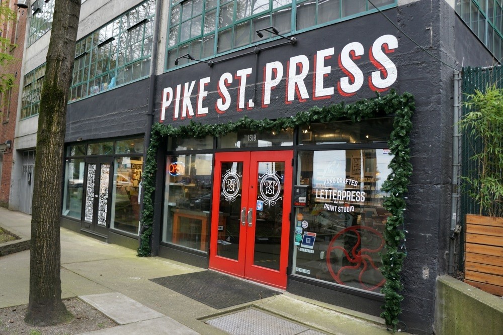 Pike St. Press In Seattle Washington