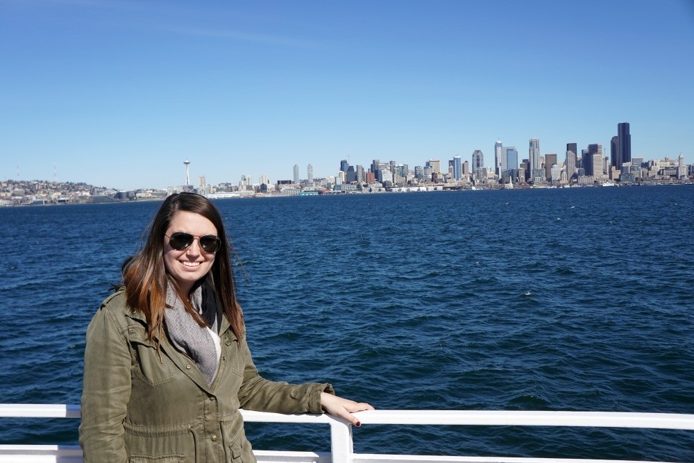 Seattle Washington From The Ferry