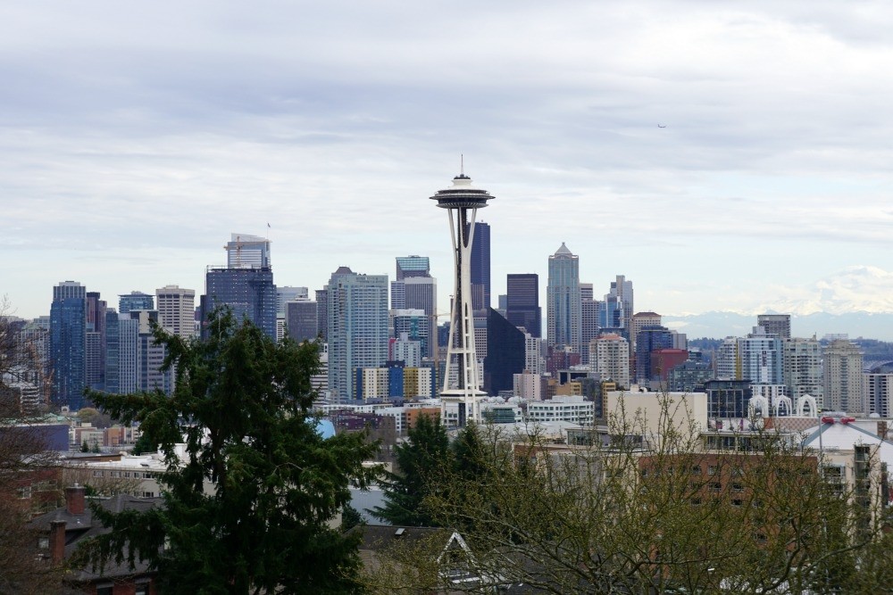 Seattle, Washington Skyline from Kerry Park