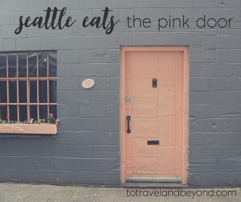 Where To Eat In Seattle: The Pink Door