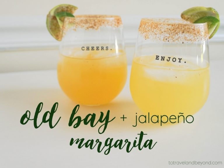 Old Bay Jalapeño Margarita