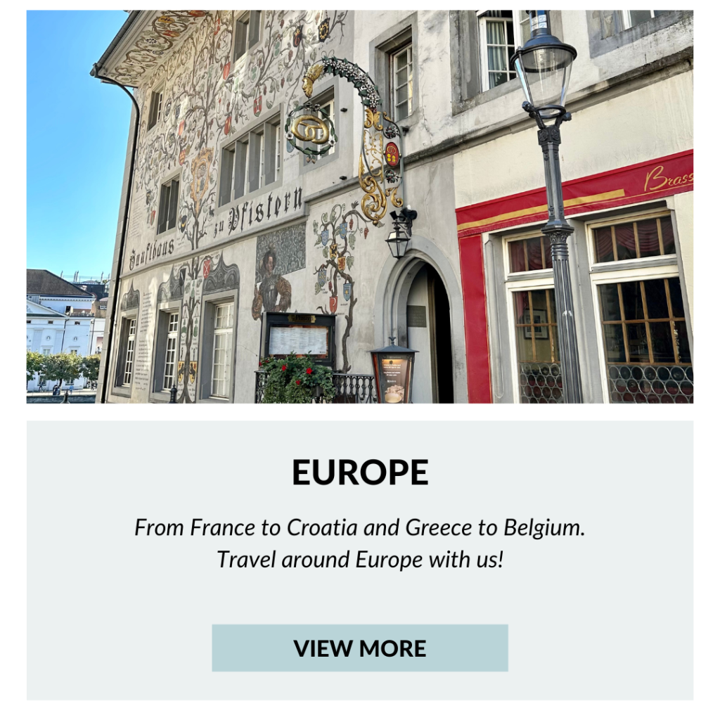 To Travel and Beyond Destinations Europe