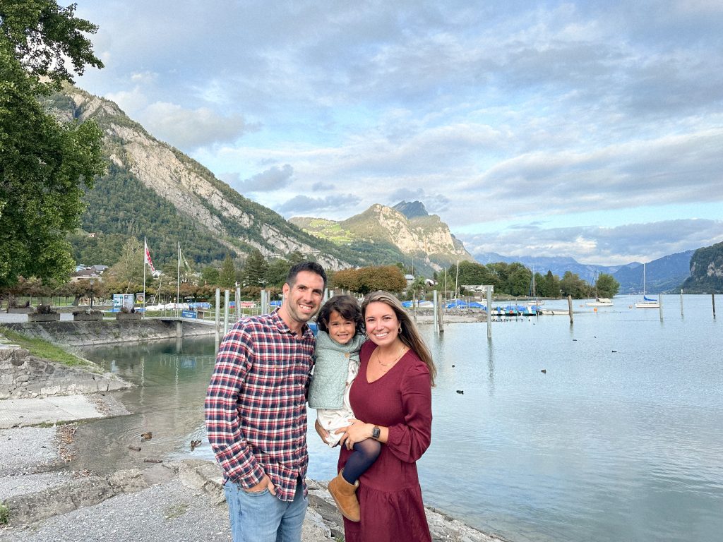 family friendly travel in a small Switzerland coastal town