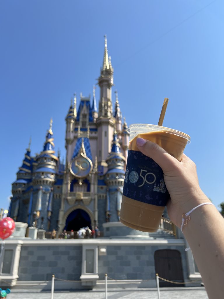 Free Water in Magic Kingdom or coffee from Joffrey's for adults