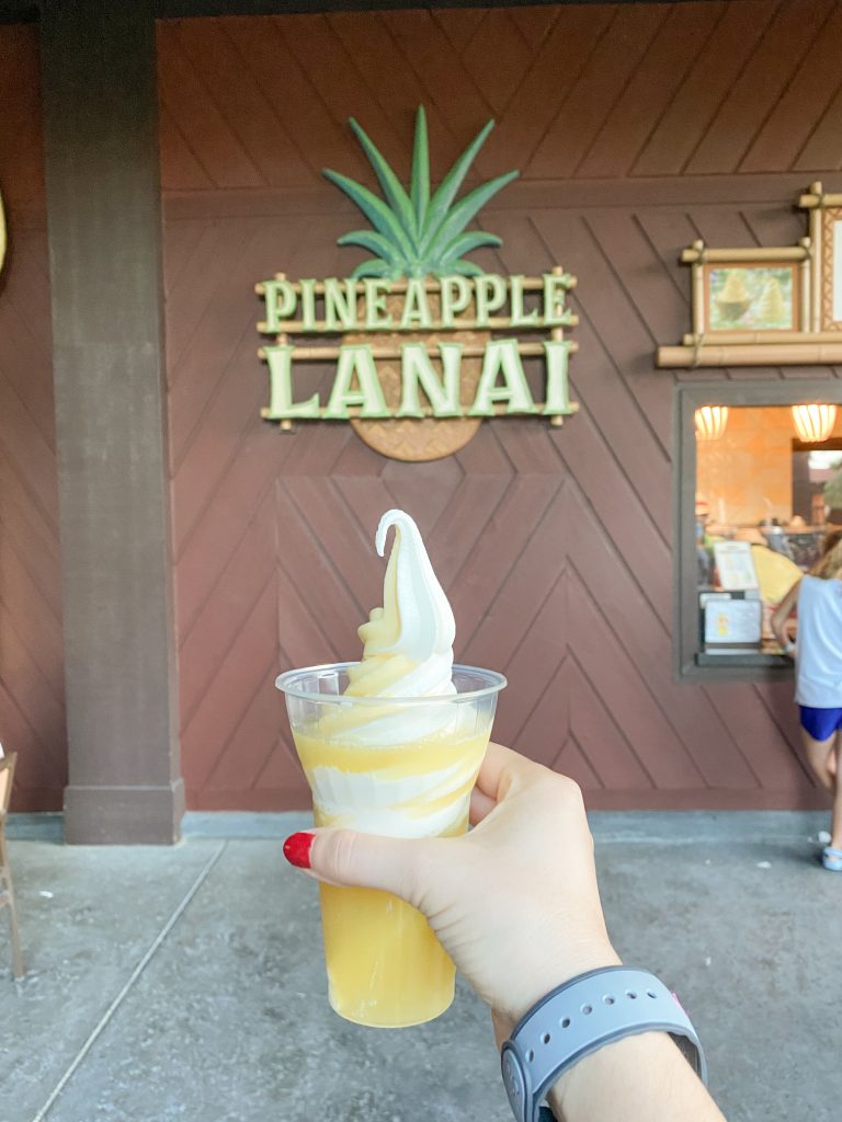 Best Snacks At Disney World - Dole Whip Float 