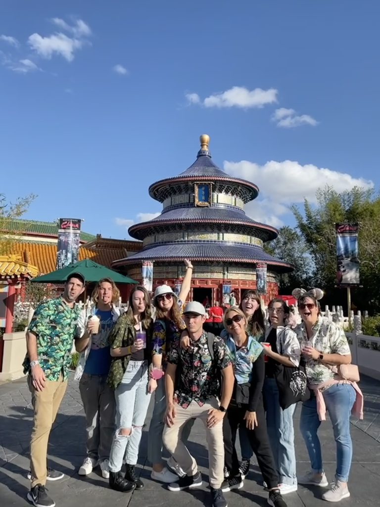 4 days in disney itinerary for an adult group in epcot