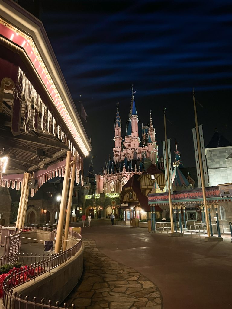 great photo of the castle in disney world