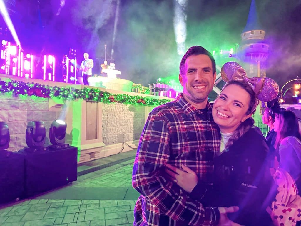 New Years Eve in Walt Disney World By The Castle