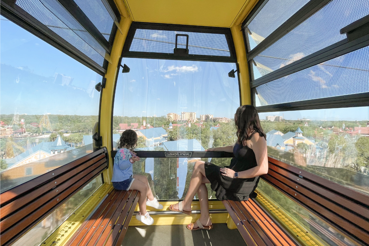 Taking the Disney Skyliner