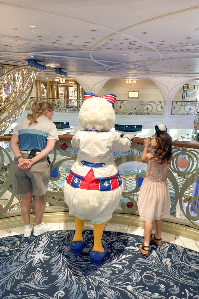 Disney Cruise Meeting Daisy