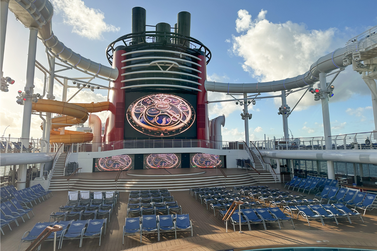 Disney Cruise Pool Deck