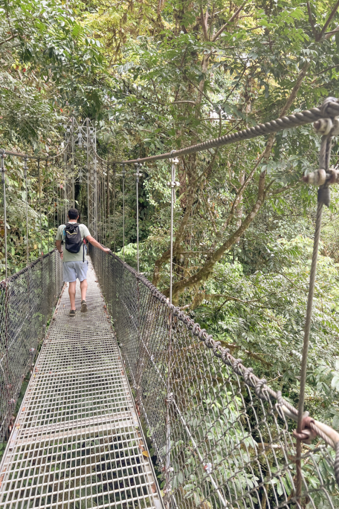 Hanging Bridges in Costa Rica