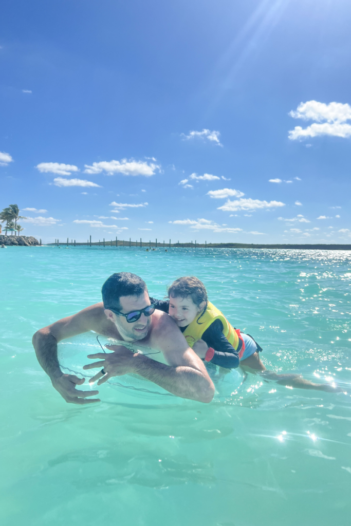 Swimming In The Ocean In The Bahamas