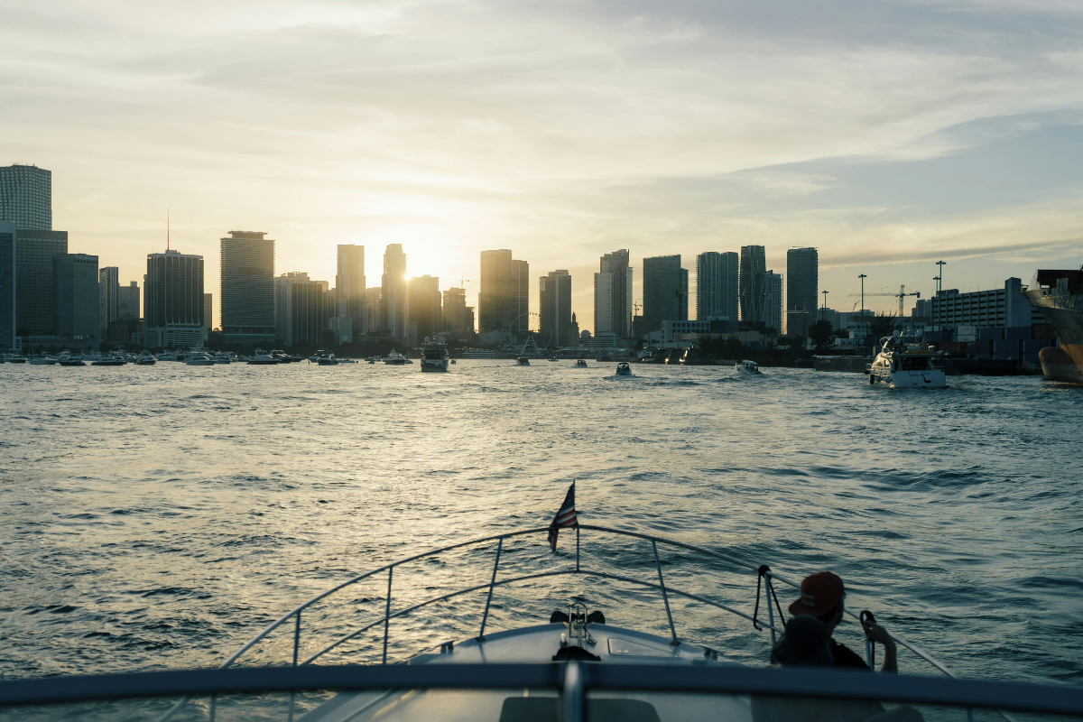 Best Sunset Miami Boat Tours Views of Miami