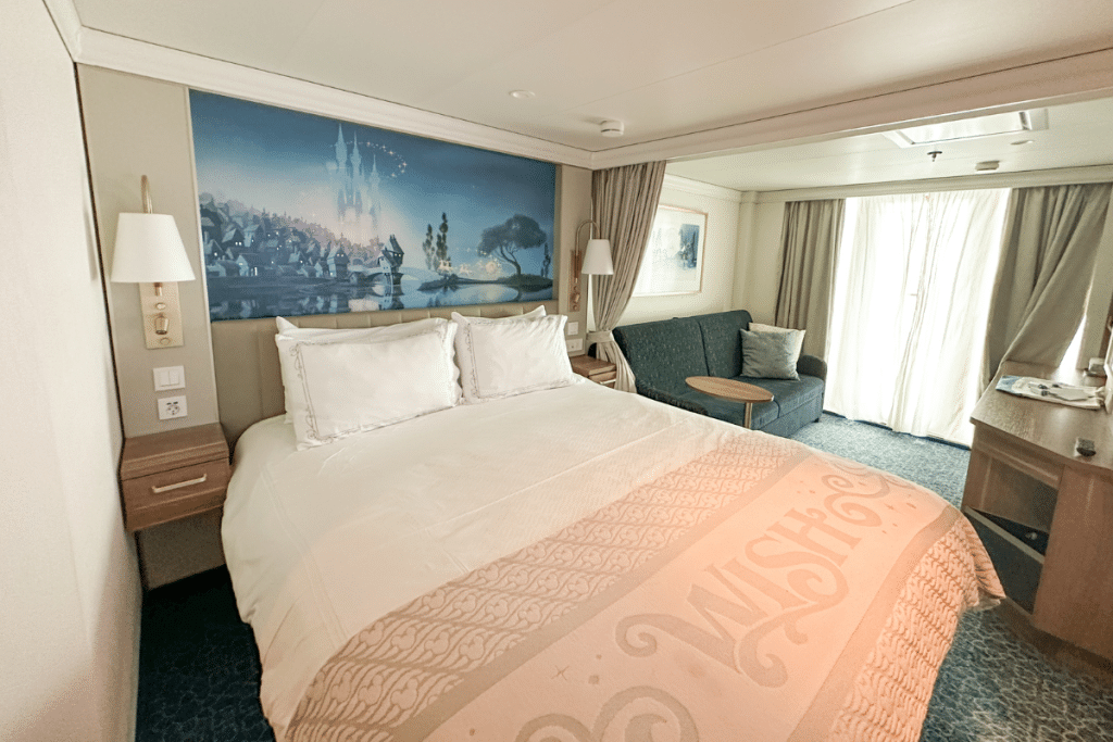 Disney Wish Stateroom with Balcony