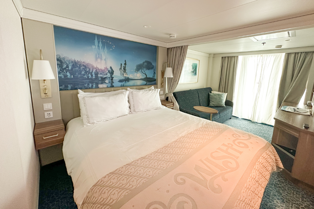 Disney Wish Stateroom with Verandah