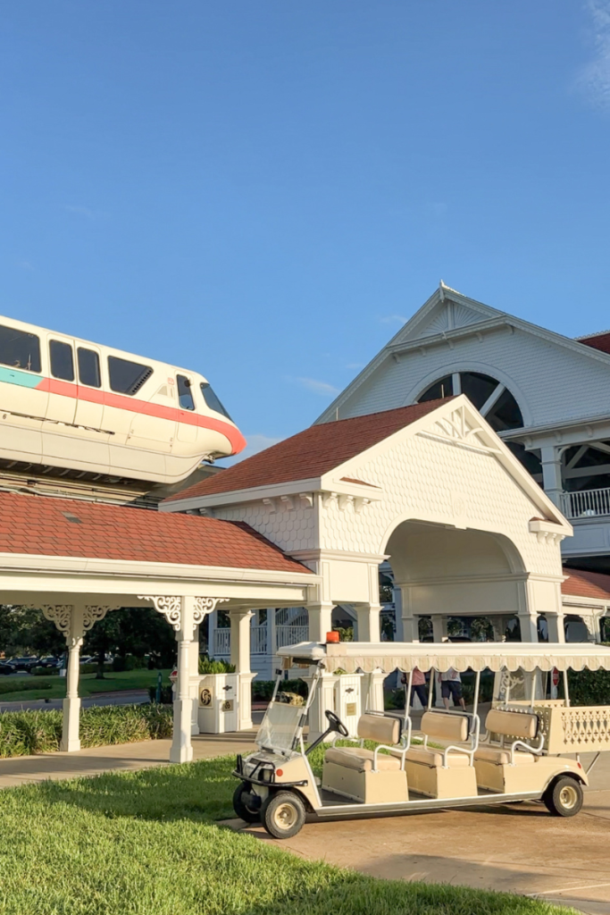 Disney Monorail At The Grand Floridian