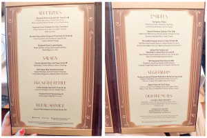 Disney Wish Menus And Dining With Photos | Complete Guide {2025}