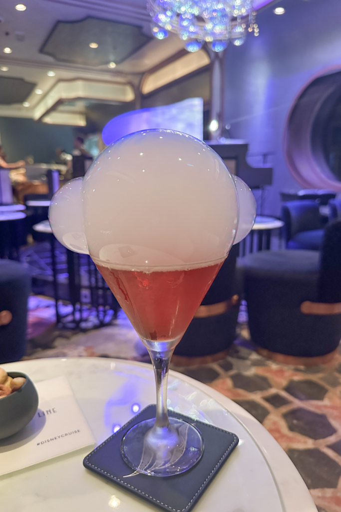 Nightgale's Cocktail on the Disney Wish