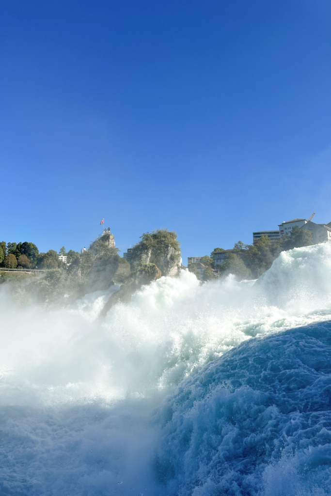 Rheinfalls Waterfall in Switzerland