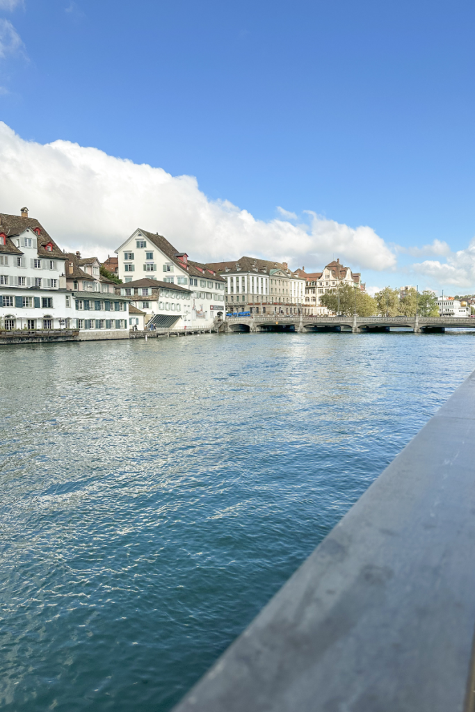 View of Zurich by the Water in Switzerland