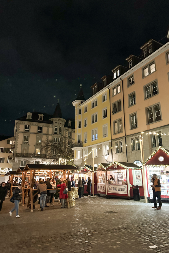 Zurich Christmas Market in Switzerland
