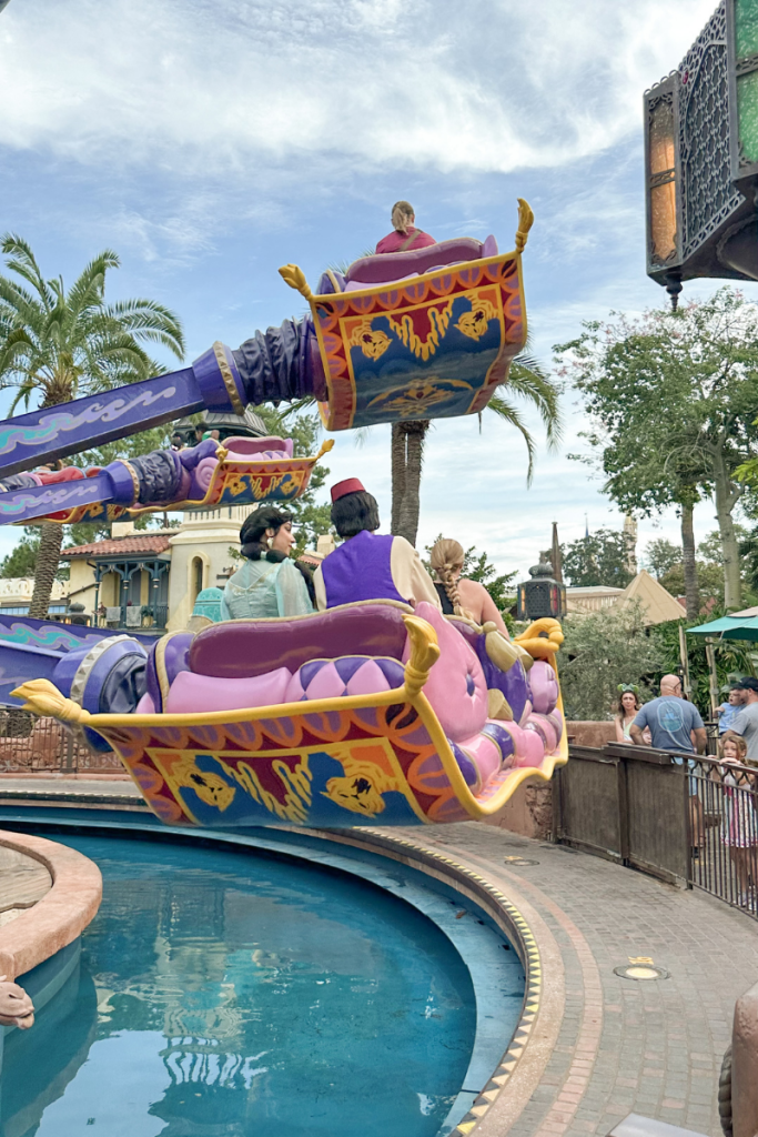 Aladdin Magic Carpets in Magin Kingdom