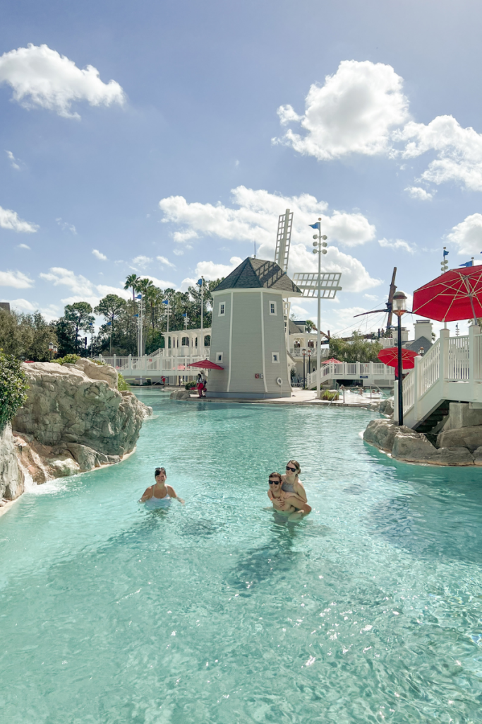 Beach Club Pool in Walt Disney World