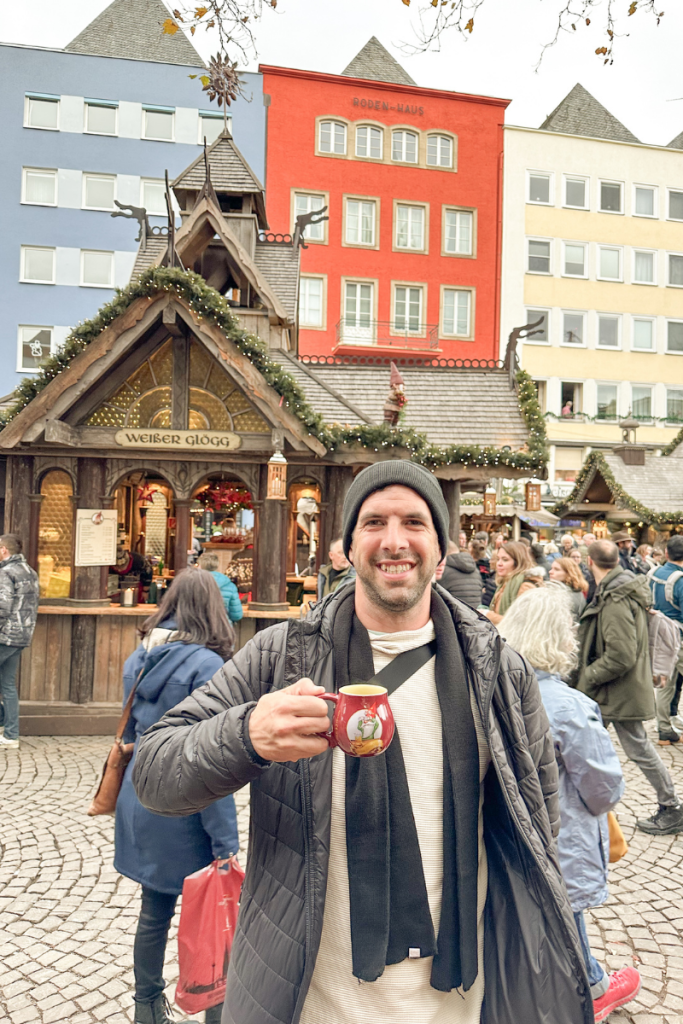 Cologne Germany Christmas Market Mulled Wine