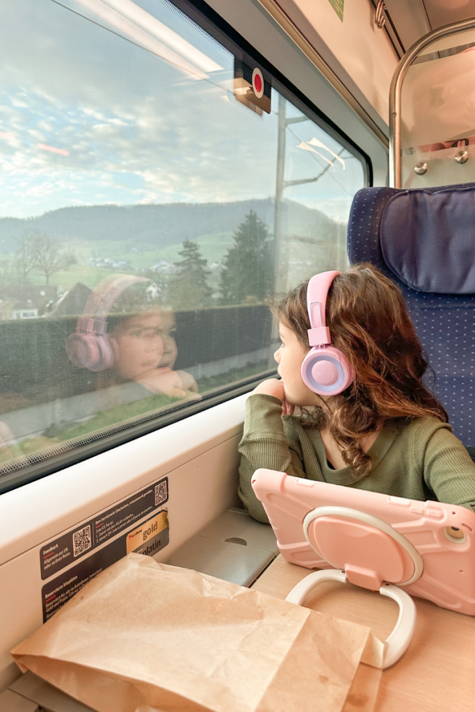 On The Train in Europe