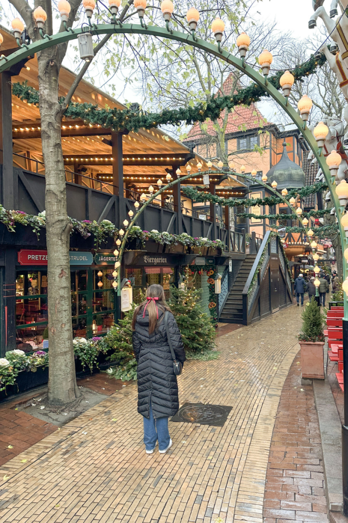 Tivoli Gardens in Copenhagen Denmark