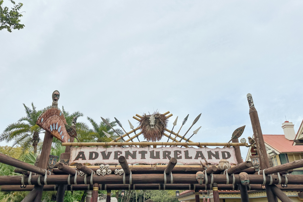 Adventureland Entrance from Main Street USA
