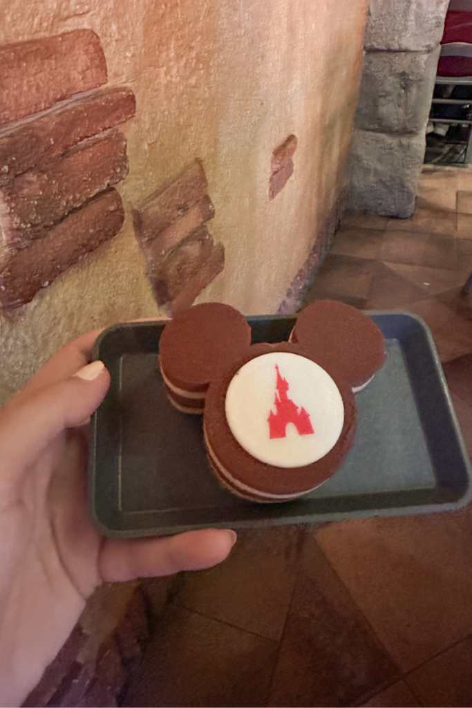 Chocolate Mouse Mickey Ear in Disneyland Paris