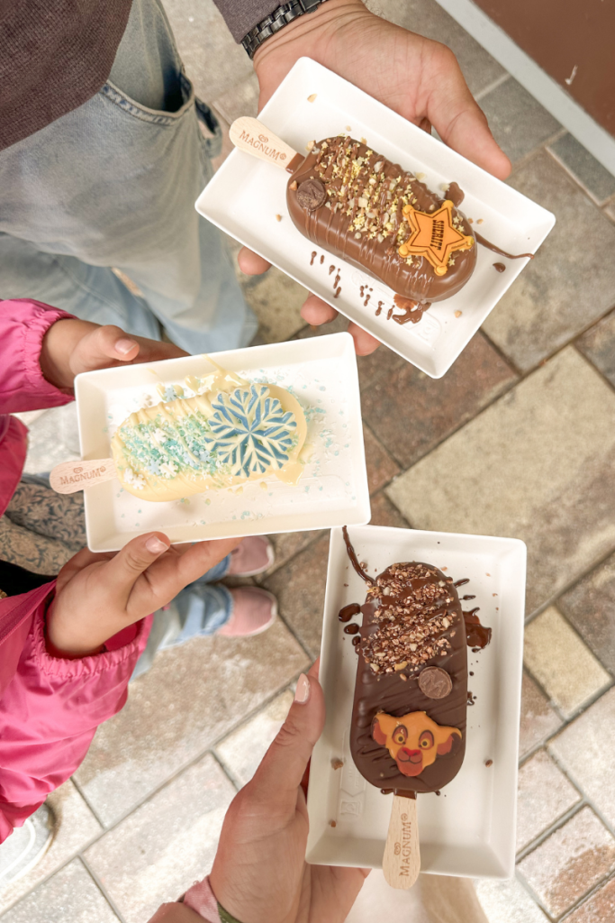 Magnum Bars in Walt Disney Studios in Disneyland Paris