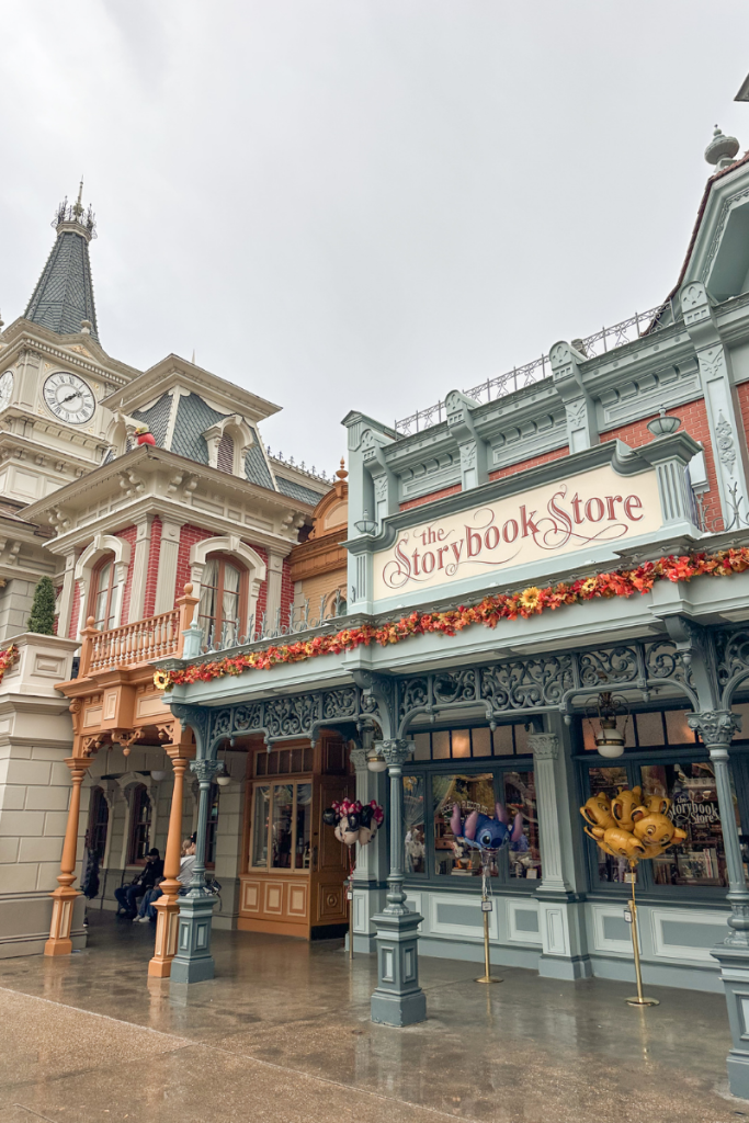 Main Street U.S.A. in Disneyland Paris Storybook Store