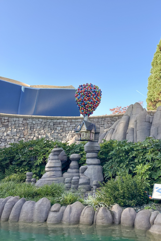 UP! House on the Canal Boats in Disneyland Paris