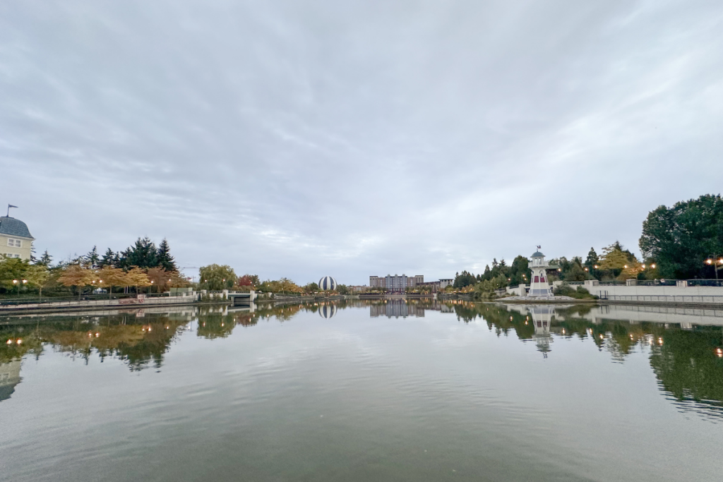 View From Newport Bay Club in Disneyland Paris
