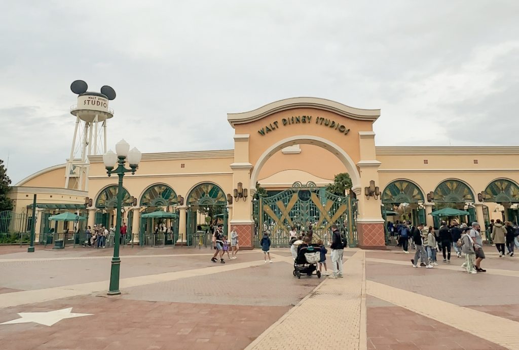 Walt Disney Studios Entrance in Paris