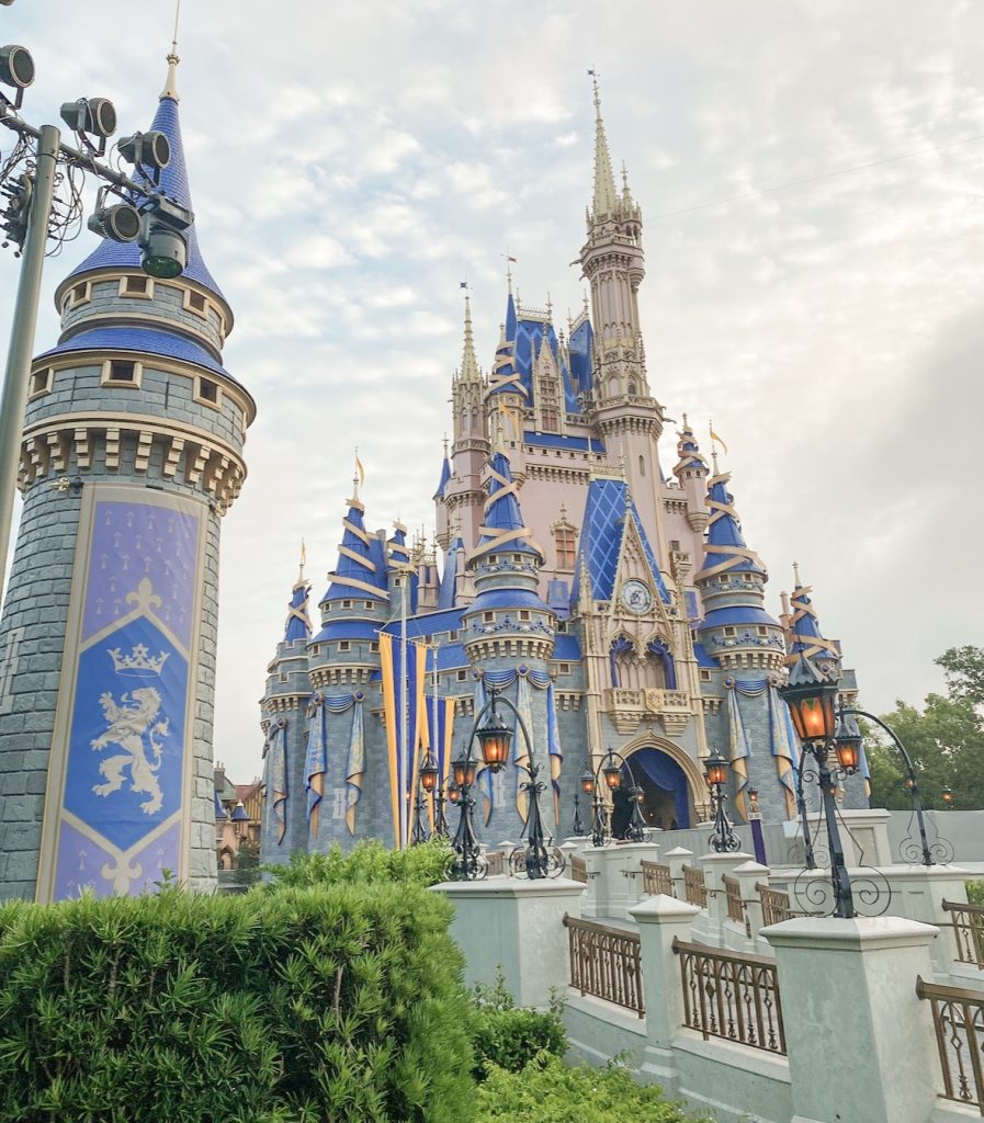Front Left Side of The Castle - Best Places to Take Photos with Cinderella Castle at Walt Disney World