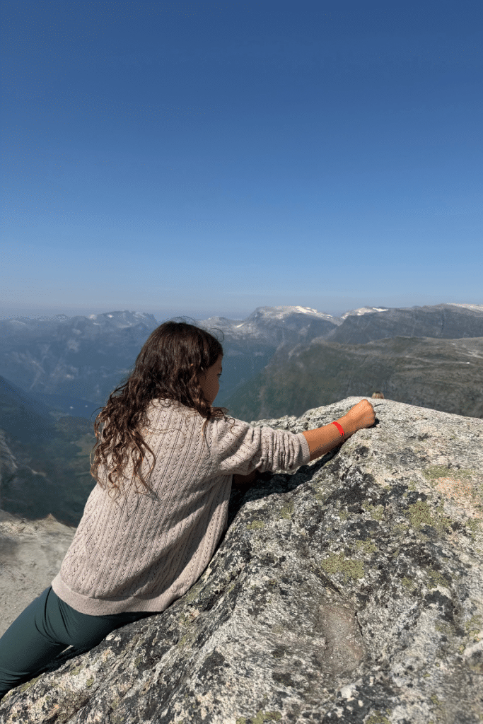 Building rocks in Geiranger, Norway