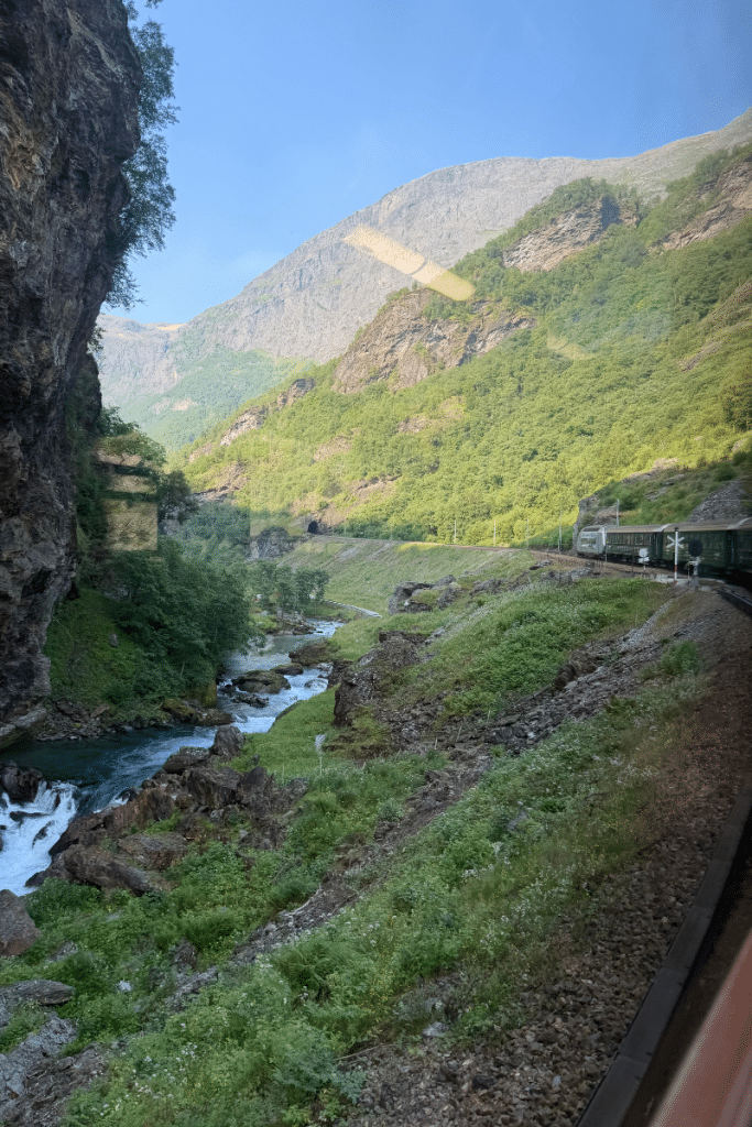On The Flam Railway in Norway