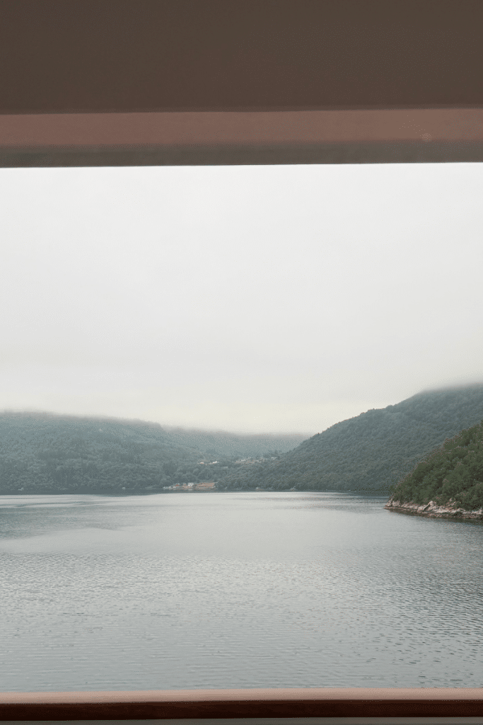 Views from the balcony on the MSC Euribia