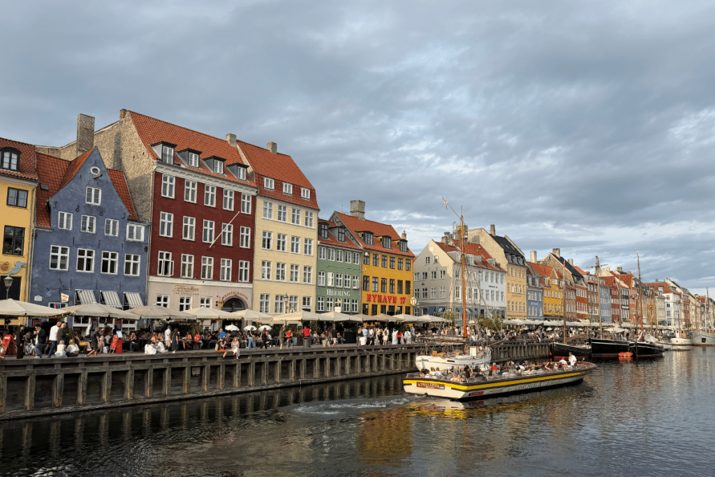 Nyhavn in Copenhagen, Denmark